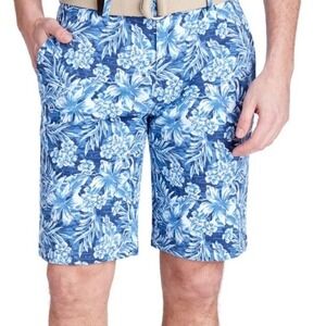 Vineyard Vines Men's Blue Cotton Blend Breaker 11" Shorts - Size 38